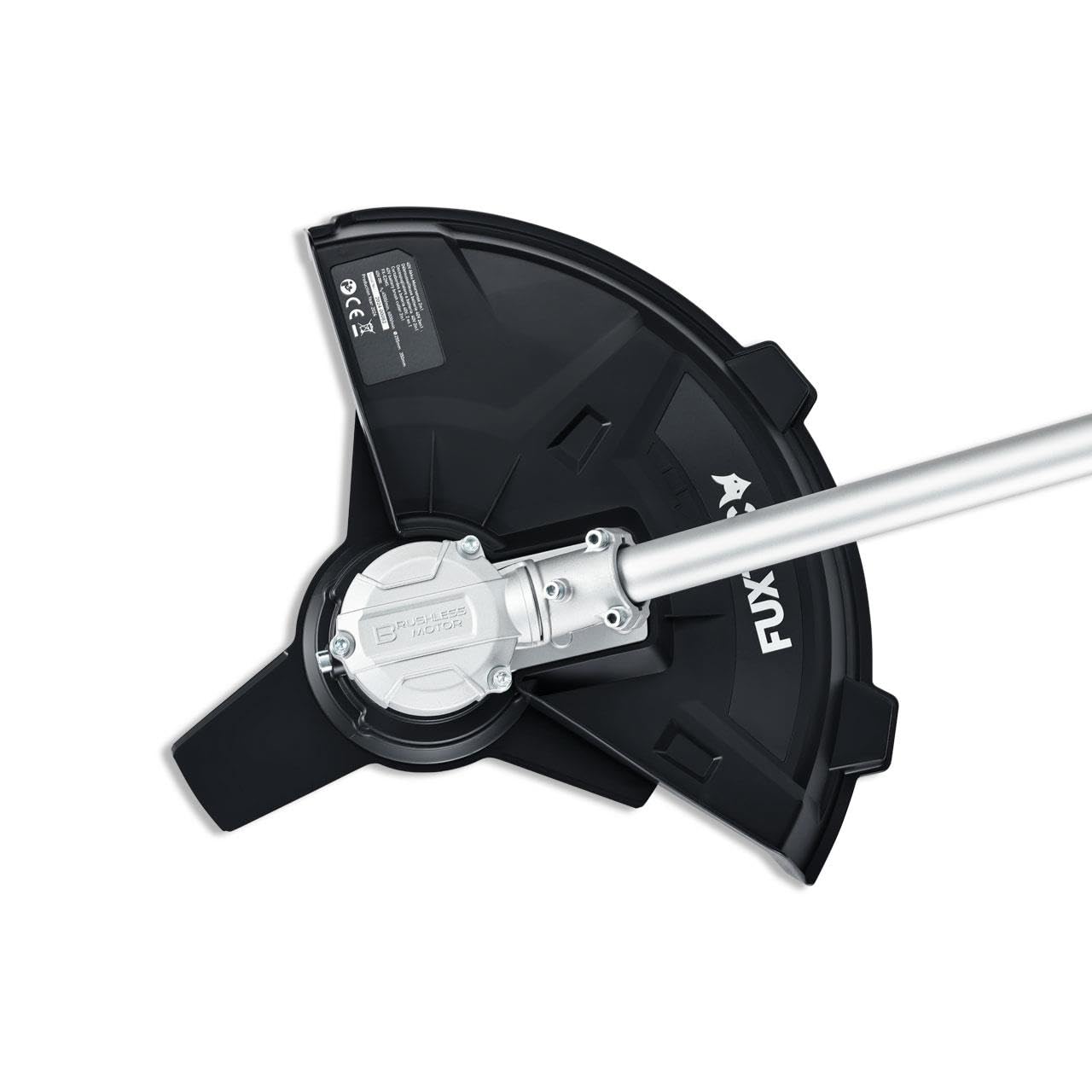 FUXTEC Débroussailleuse Batterie 2x20V FX-E2MSSET - avec Batteries Et Double Chargeur - Largeur De Coupe 25,5-35cm, Lame Et Fil, 10Kg, Jusqu'à 6000 TR/Min