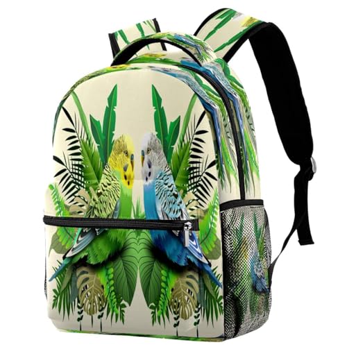 Sac de voyage décontracté multicolore perruche contre le désordre