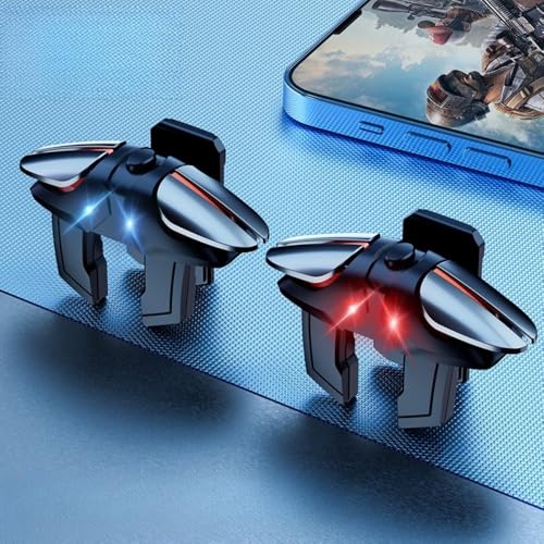 「Fiauvx」 荒野行動 射撃ボタン 連打機 自動指切り 50連打 1秒7/15/30/50回タップ 高感度 電源ボタンと干渉しない ズレ防止 iphone/