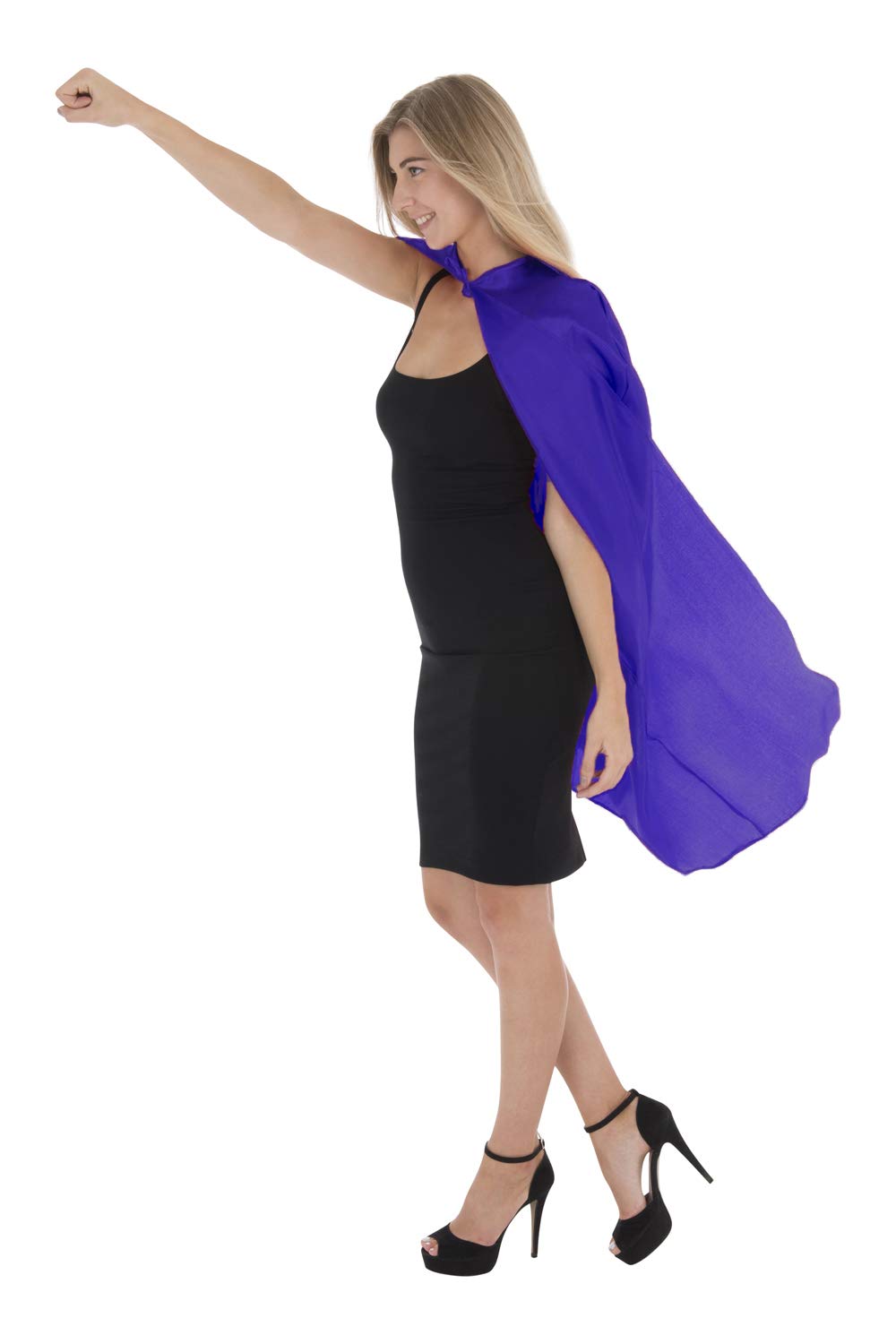 Zac's Alter Ego Fancy Dress Super Hero Cape Unisex Cloak Costume