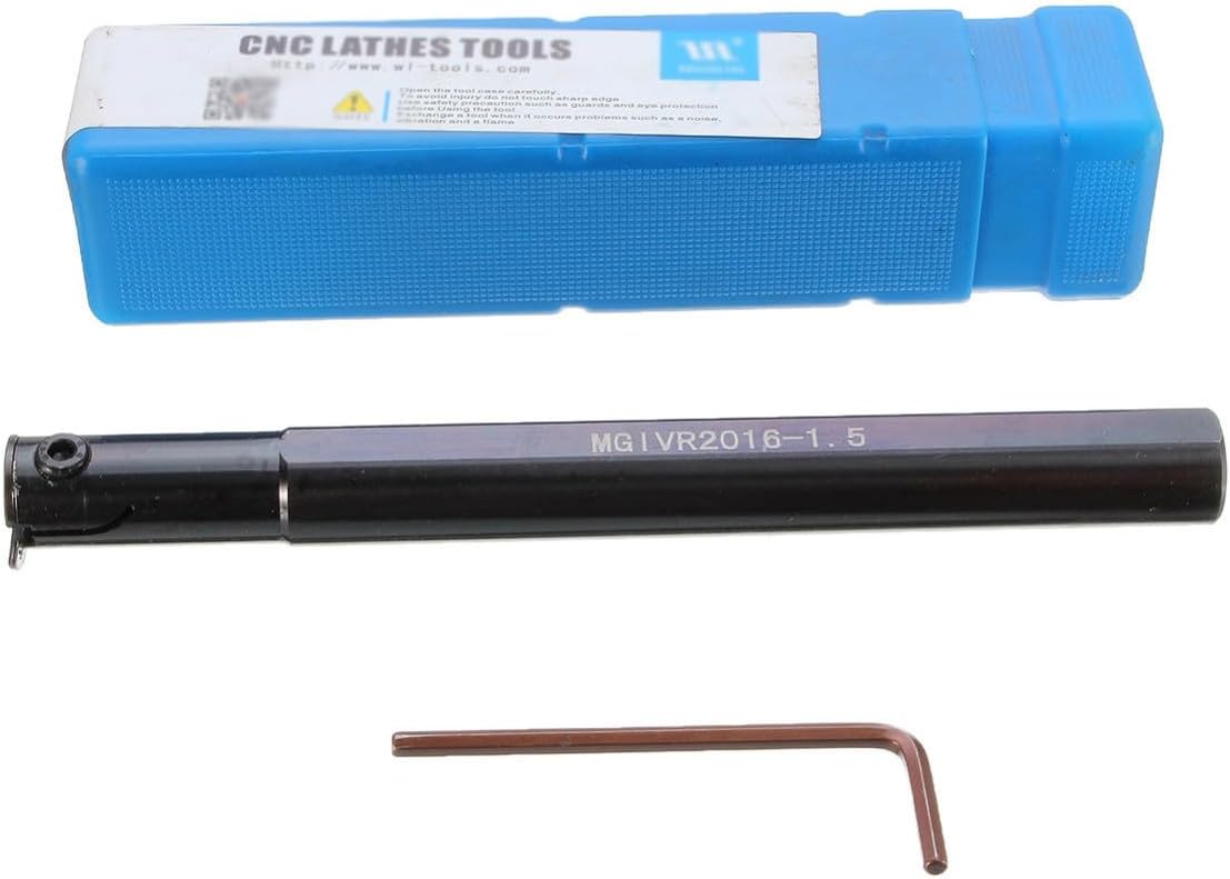 Mgivr2016-1.5 Boring Bar with Wrench Stainless Steel 16x160mm