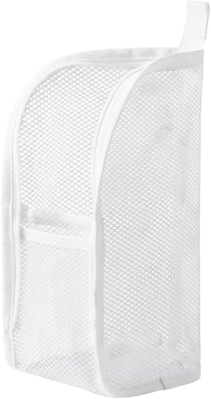 Fauppt Portable Lightweight Travel Toiletry Bag Standing Toiletry Bag,2026 EVA Mesh Cosmetic Waterproof Bag Travel Essentials (White*1)