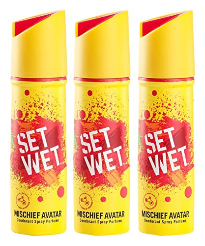 Set Wet Mischief Avatar Deodorant Spray Perfume for Men, 150ml (Pack of 3)-picture-50