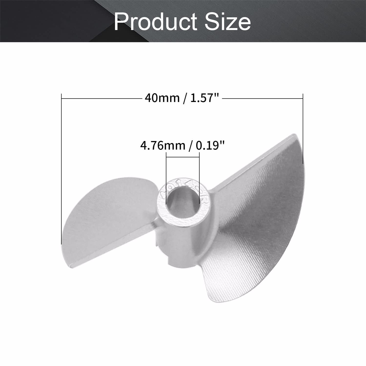 Amazon | Fielect RCボートプロペラ スクリュープロペラ RC飛行機 