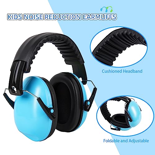 BOLIFIER Kids Ear Defenders,Safety Earmuffs Ear Protectors Noise Reduction Headphone Ear Protection Earmuffs for Boys Girls - Image 3