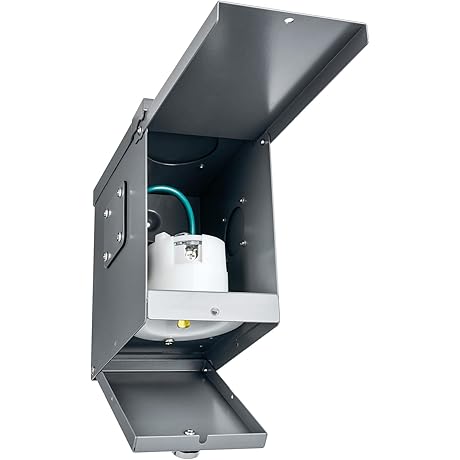 Briidea 30 Amp Through Wall Generator Inlet Box