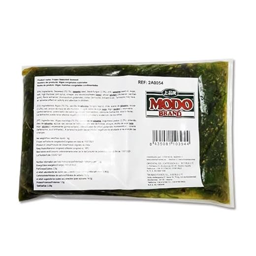 GOOD4YOU Alga Wakame - Modo 1kg (Pack DE 6)