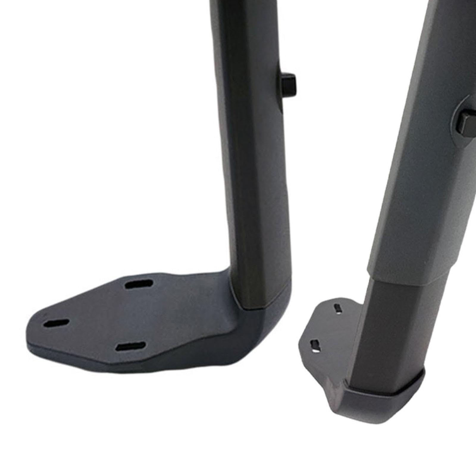perfk Paire d'accoudoirs de chaise réglables en hauteur, remplacement d'accoudoir de chaise, support, accoudoir de chaise de bureau pour l'apprentissage de, noir