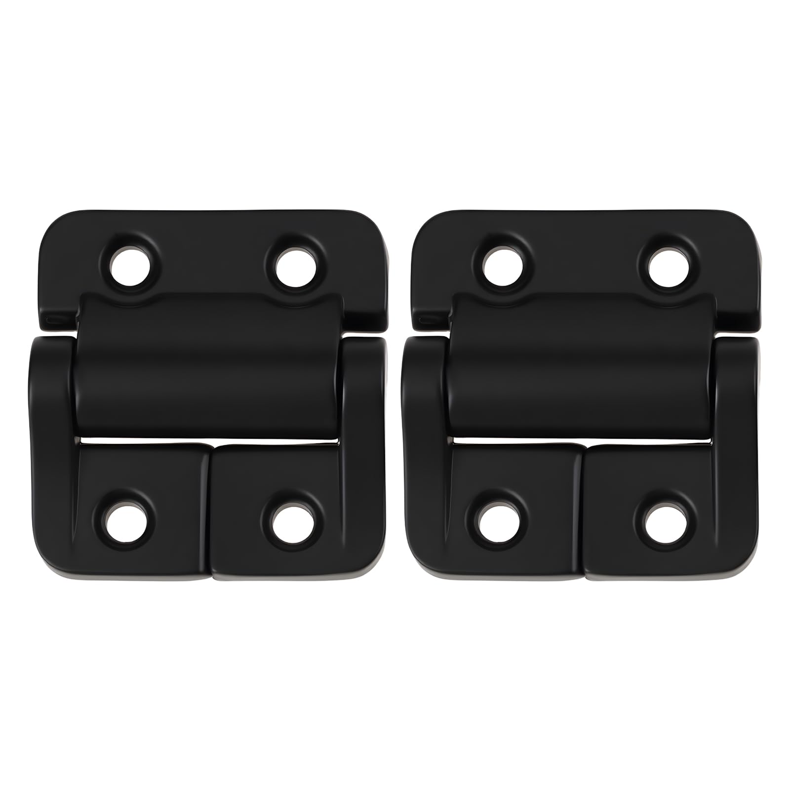 Briny River 2 Pcs Damping Zinc Alloy Hinge 1.0N•M 38X40mm Suitable For Ships Cabinets Cabinet Doors Display Screen Brackets