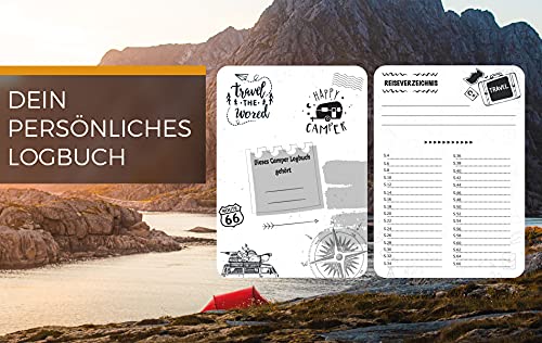 Das Camping Logbuch: Der ideale Ort für alle Erfahrungen, Informationen und Erinnerungen deiner Reise. Taschenbuch – 16. April 2021 - Image 5
