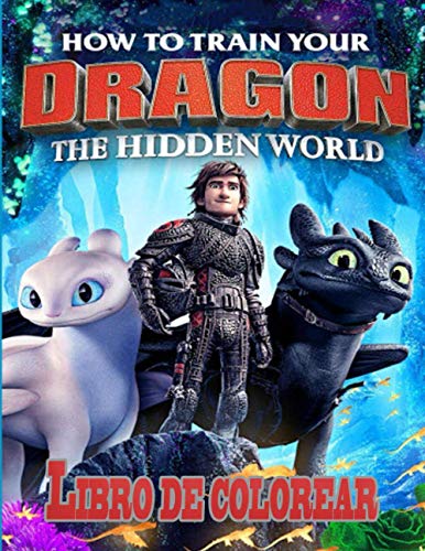 How To Train Your Dragon libro de colorear