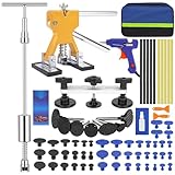 PXHTMPK Car Dent Puller Kit, Paintless Dent Remover Tool for Car, Easy-Operate & Paint-Safe Dent Repair Kit...