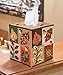 Mary Maxim 22458 Fall Foliage Plastic Canvas Tissue Box Kit, 5