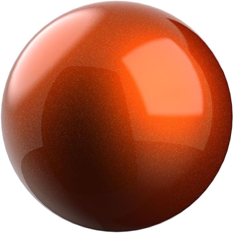 Trackball 34mm/1.34in, Replacement Ball for Logitech m575, m570, MX Ergo, Perixx, Kensington, Elecom, and Other Compatible Trackball Mouse, Glossy Yellow