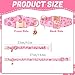 Guiqulai 3 Pack Floral Dog Collars for Small Dogs Pink Dog Collar with Flower Pendant for Girl Female Dogs Adjustable Puppy Collars Pet Collar (9-14.5 inch)