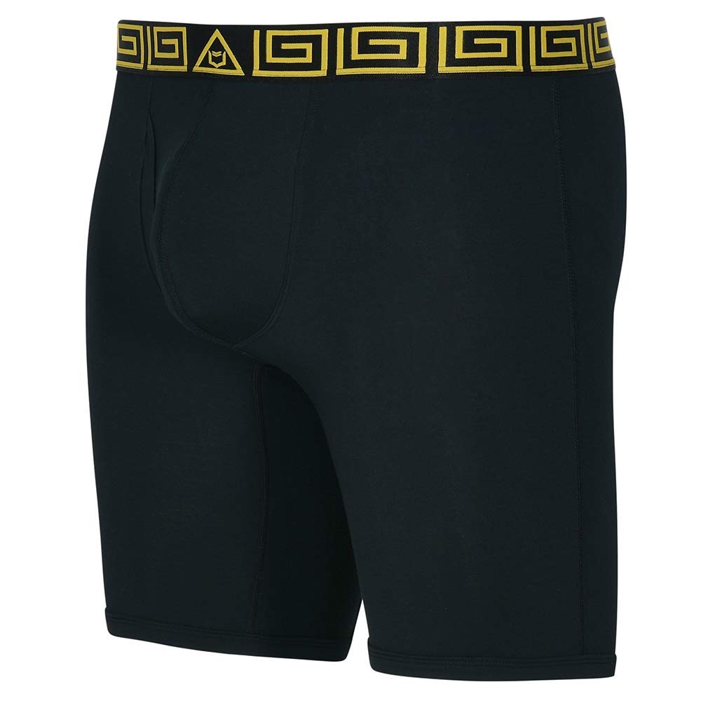 SHEATH V Underwear with Dual Pouch Mens Sports Performance 8 inch Leg