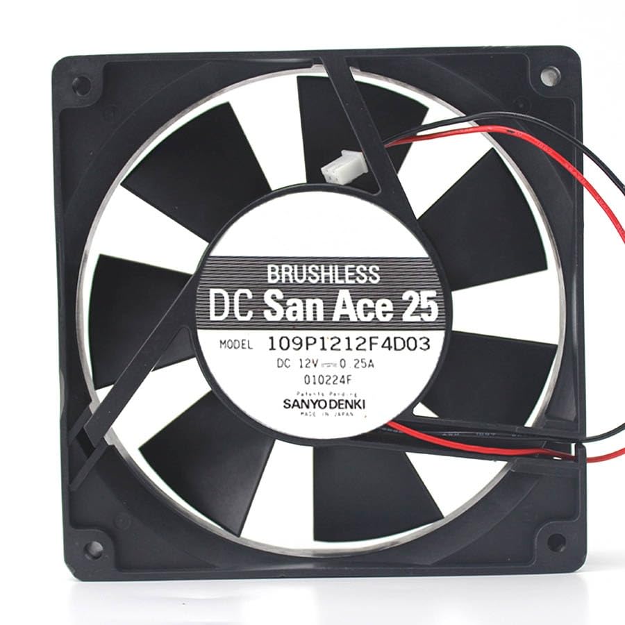 Ventilador 109P1212F4D03 para solucionar el sobrecalentamiento de torres de PC de 12cm 3