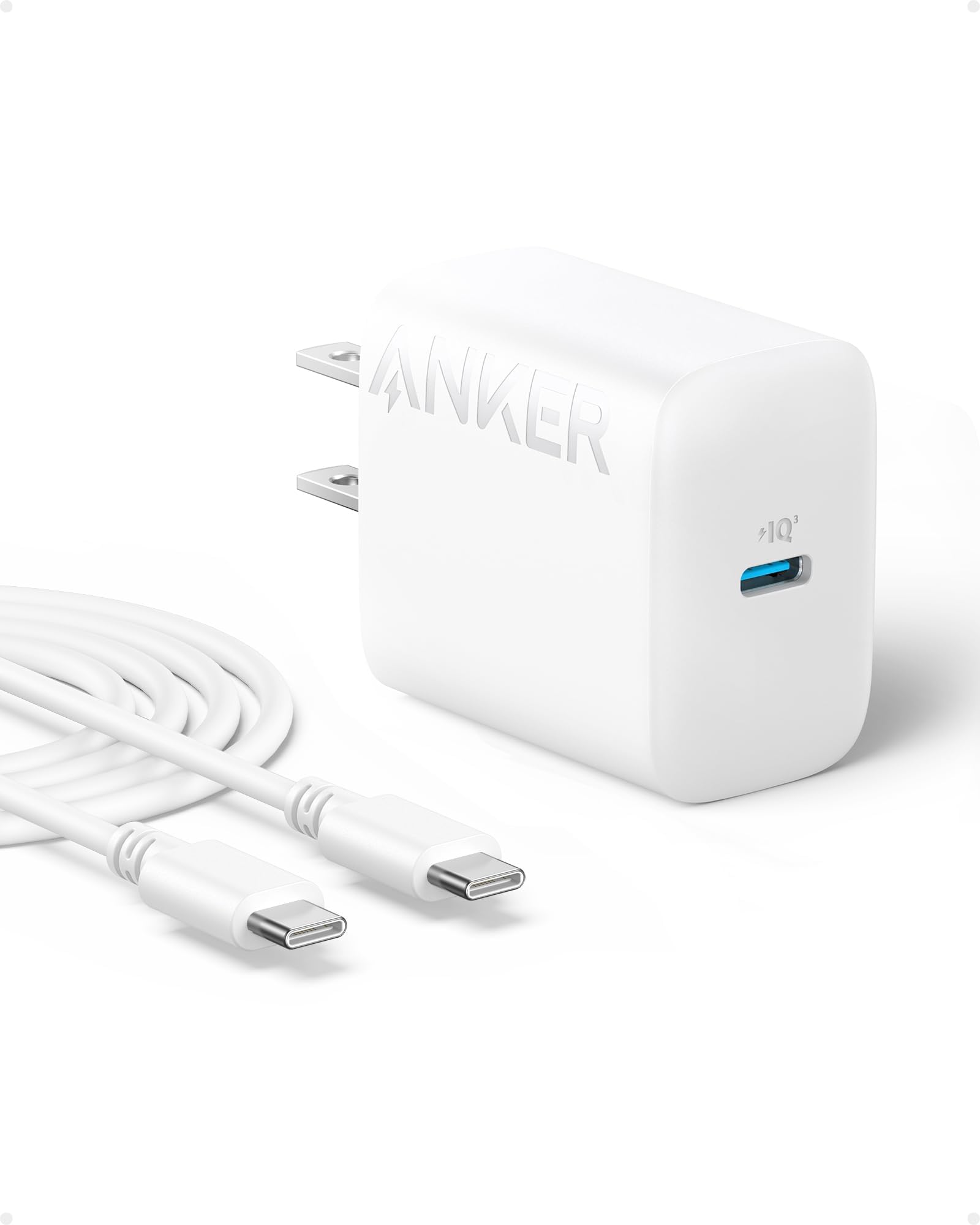 Anker 20W USB C Fast Wall Charger Block for iPhone 15/15