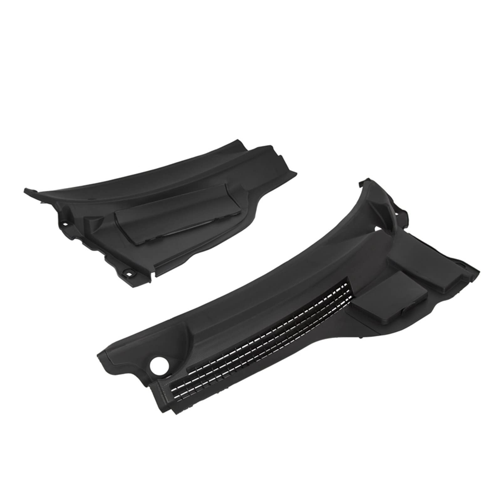 Tablier de Couverture de Capot de Pare-Brise côté Droit de Voiture Compatible avec Mini Cooper R55 R56 R57 2007-2013 51132751209 51132751210 (Color : Left Side)