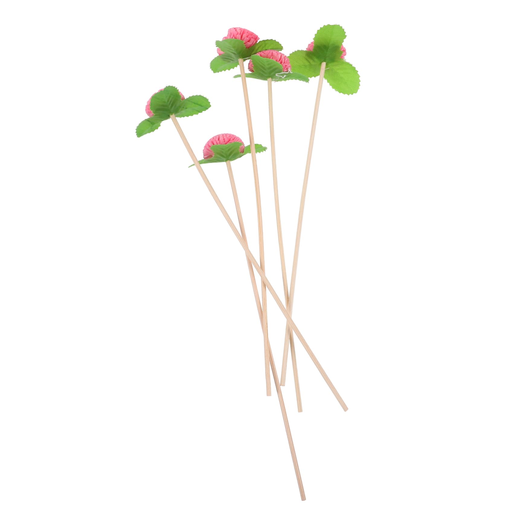 GOOHOCHY Elegant Aromatherapy Flower Diffuser Sticks Dried Rattan Diffusers Essential Oil Fragrance