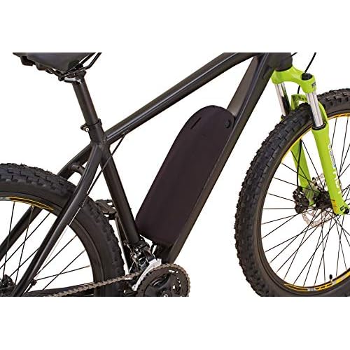 Prophete E-Bike Akku-Schutzhülle, Abdeckung für Blaupunkt Downtube, aus Neopren-Material, zum Schutz vor Wasser und Schmutz, Farbe schwarz