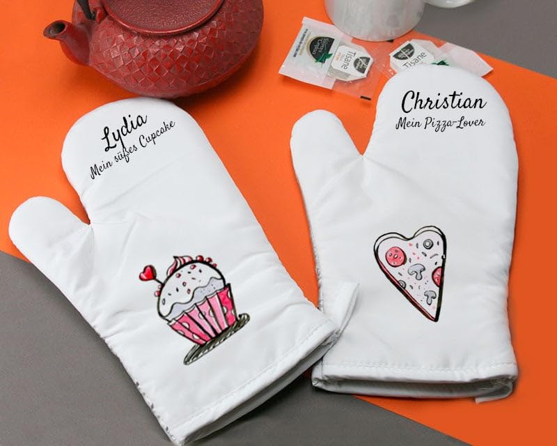 GANT DE MENAGE,1Pcs Blue--Gants de cuisson Double couche en Silicone