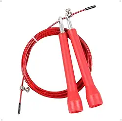 Corda de Pular com Rolamento Speed Aço 3m – Ideal para Crossfit, Treino Funcional e Alta Performance