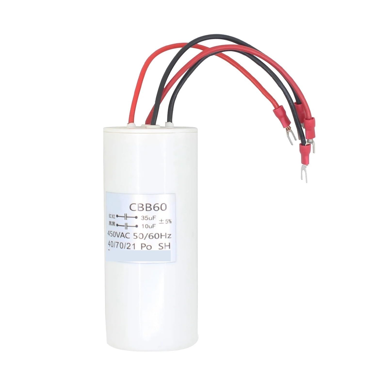 2 Stück 2µF 450V CBB60 Kondensator, Anlaufkondensator, Motorkondensator Arbeitskondensator für in Haushaltsgeräten, Langlebig, Umweltfreundlich, mit Kabeln, geeignet für Umwälzpumpe, Wandkessel Boiler 2 Stück 2µF 450V CBB60 Kondensator, Anlaufkondensator, Motorkondensator Arbeitskondensator für in Haushaltsgeräten, Langlebig, Umweltfreundlich, mit Kabeln, geeignet für Umwälzpumpe, Wandkessel Boiler