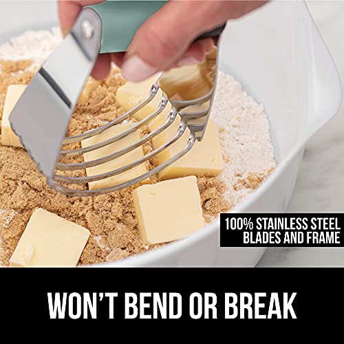 image for Gorilla Grip Pastry Dough Blender and Butter Cutter, Thick Sharp Stain