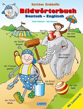 Hardcover Karlchen Krabbelfix - Bildwörterbuch Deutsch - Englisch (Deutsch) Hardcover – 5. July 2004 Book