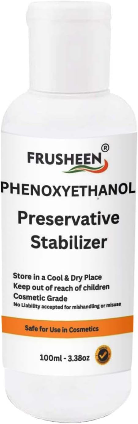 Phenoxyethanol Preservative - 100ml, for making Soap, Shampoo, Cosmetics, Moisturizer, Lotion and DIY Personal Care products - Liquid Preservative