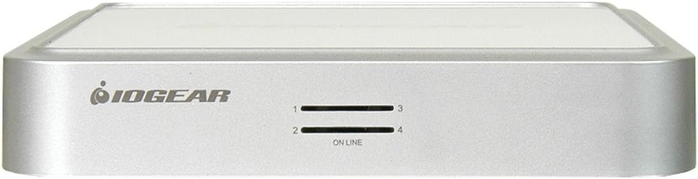 IOGEAR 4-Port MiniView Micro VGA USB KVM Switch with Audio and Cables, GCS634U IOGEAR 4-Port MiniView Micro VGA USB KVM Switch with Audio and Cables, GCS634U