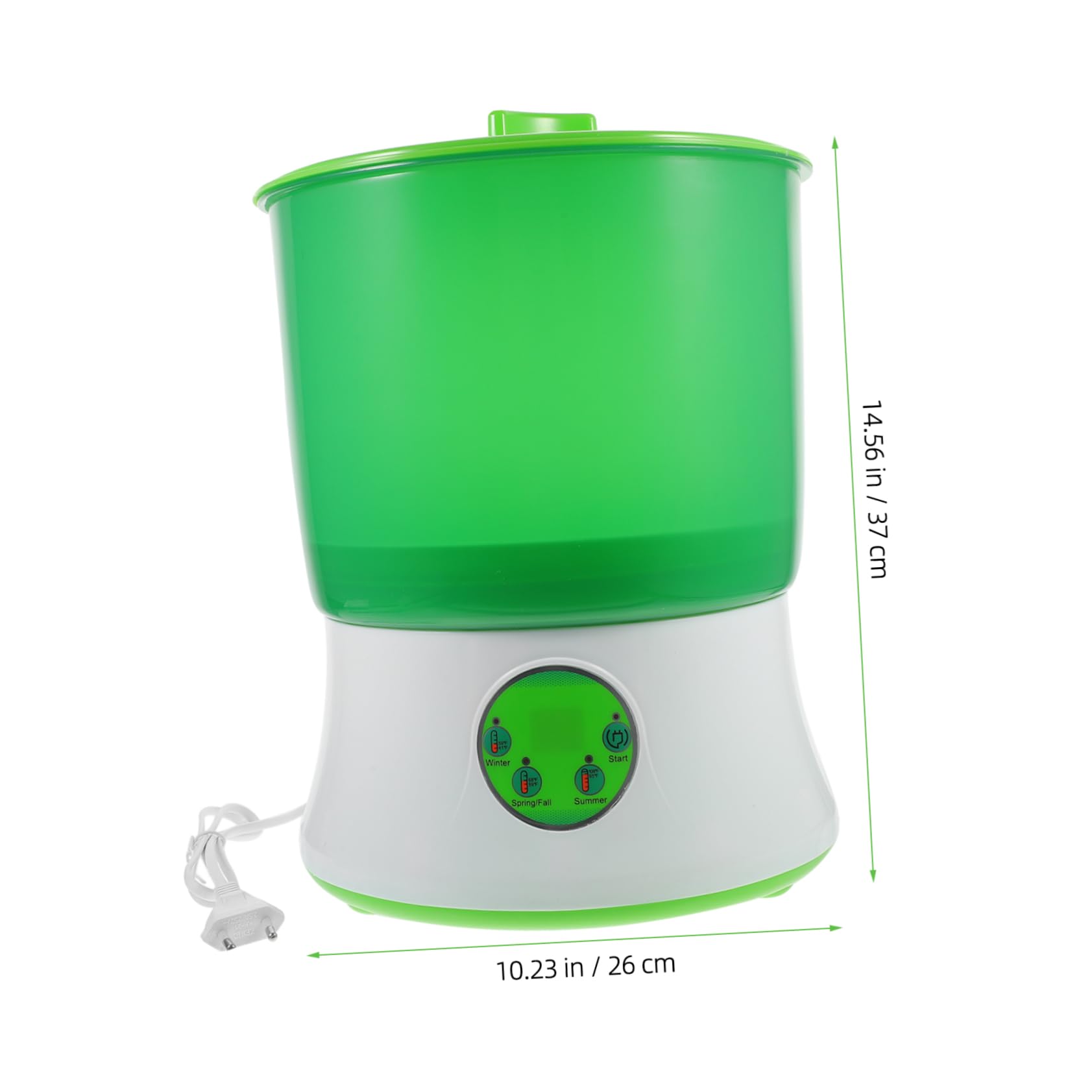 UPKOCH 20w Máquina De Brotes De De Doble Inteligente Control por Microcomputadora para Germinador De Semillas Casa
