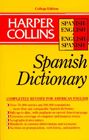 Harper Collins Spanish Dictionary/Spanish-Engli... 0062765094 Book Cover