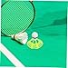 COOLHIYA Wind Resistant Badminton Shuttlecocks Outdoor Training Shuttle Birdies for Parks Schools Backyards Portable Lightweight Practice Gear