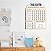 Personalized Wooden Daily Routine Chart 12x15