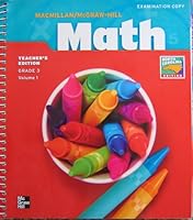 Mcmillan Mcgraw Hill Math : Grade 3, Volume 1 [North Carolina Edition] 0021501432 Book Cover