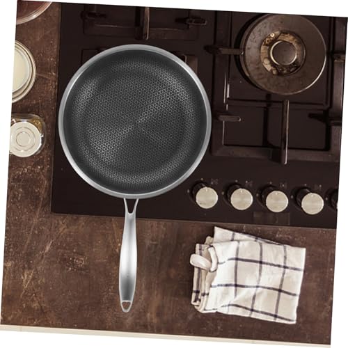 Wok para freír con panal COLLBATH portátil miniatura 7