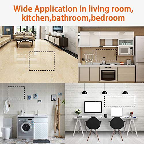 Muf 2 Pack Tile Grout Saw Grout Removal Tool, Angled-Design Grout Hand Saw With 8 Diamond Surface Blades (Include 6 Pcs Extra Blades) For Tile Cleaning, Removing Paint And More #TOP5