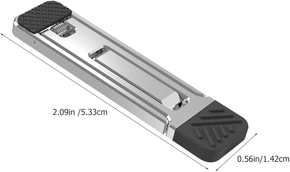 Portable Foldable Mini Phone Stand 2pcs Silver Ultra-Thin Cellphone Holder for Desk Travel Use Adjustable Desktop Mobile Phone Cradle Compatible with Smartphones