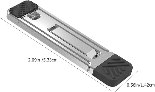 Portable Foldable Mini Phone Stand 2pcs Silver Ultra-Thin Cellphone Holder for Desk Travel Use Adjustable Desktop Mobile Phone Cradle Compatible with Smartphones