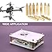 uxcell M4x40mm+6mm Male-Female Brass Hex PCB Motherboard Spacer Standoff for FPV Drone Quadcopter, Computer & Circuit Board 30pcs