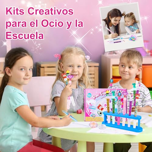 Kit de Creación de Bolígrafos con 55+ PCS, Cree 15 Bolígrafos Personalizados, Manualidades Niños 5 6 7 8 9 10 años, Juego Creativo Infantil, Regalo Juguetes para Niños y Niñas 5 Kit De Creación De Bolígrafos Con 55+ Pcs, Cree 15 Bolígrafos Personalizados, Manualidades Niños 5 6 7 8 9 10 Años, Juego Creativo Infantil, Regalo Juguetes Para Niños Y Niñas