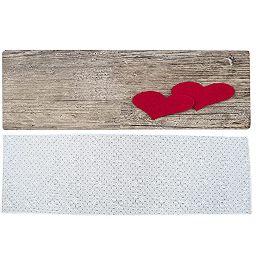 Tapis de sol lavable polyester &agrave; motifs d&eacute;coratifs - 8