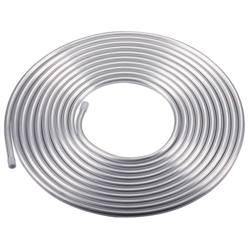 Image of 1 /2 inch OD Aluminum Hard Fuel Line Hardline Tube Tubing Coil 16 Feet Roll