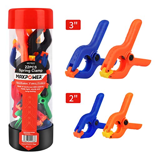 Reviews for MAXPOWER 22pieces Spring Clamps BestViewsReviews