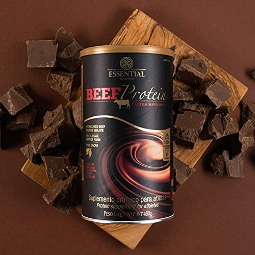 Beef Protein - 480G Chocolate - Essential Nutrition, Essential Nutrition
