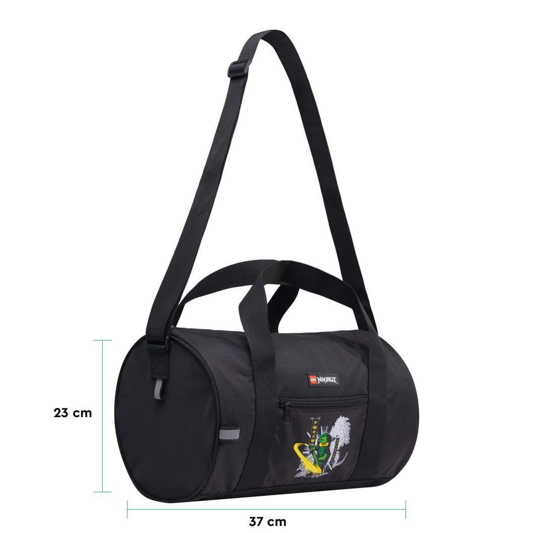 SKANDO BAGS LEGO® NINJAGO® Schulranzen Jungen 1. Klasse Set Green – 6-teilig LEGO NINJAGO Set mit Schulrucksack Jungen, Zusatzrucksack, Turnbeutel, Federmäppchen Junge, Geldbörse & Sporttasche