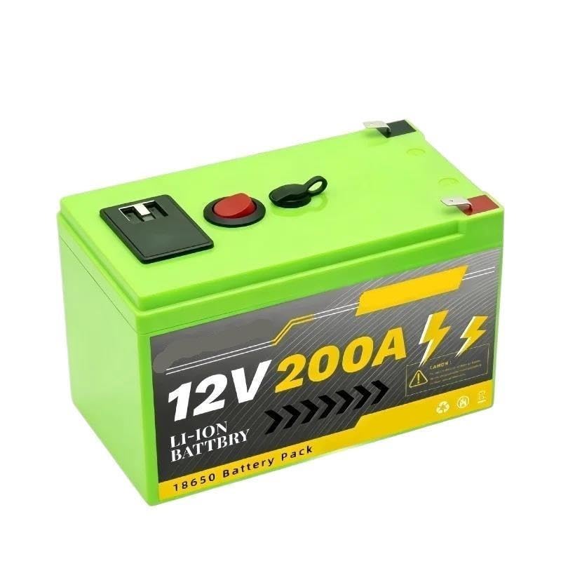 Batteria solare LiFePO4 da 12 V 200 Ah, ricaricabile a ciclo profondo