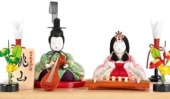 Amazon | 一秀 親王飾り 桃山雛0号 ケース入 木目込人形 H-1 | ケース
